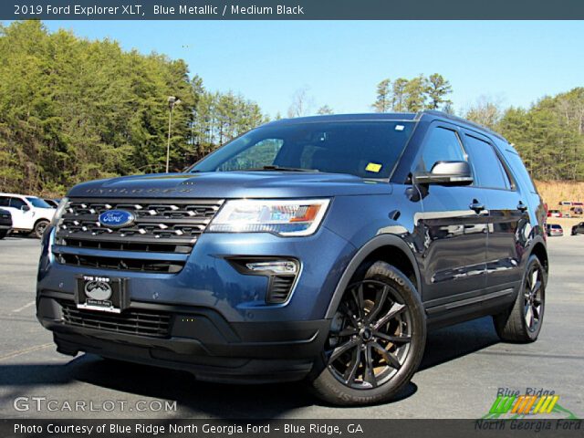2019 Ford Explorer XLT in Blue Metallic