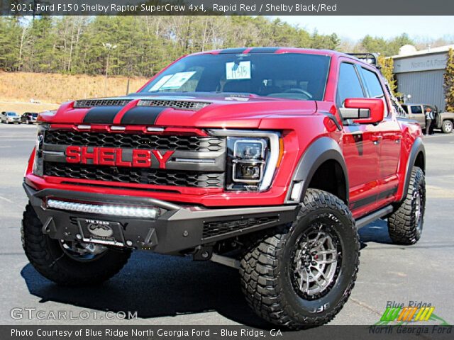 2021 Ford F150 Shelby Raptor SuperCrew 4x4 in Rapid Red