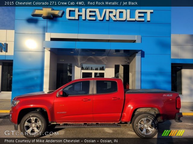 2015 Chevrolet Colorado Z71 Crew Cab 4WD in Red Rock Metallic