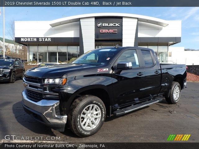 2019 Chevrolet Silverado 1500 LT Double Cab 4WD in Black