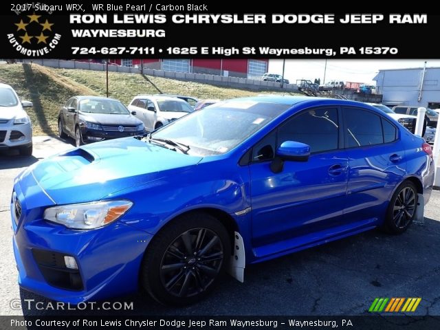 2017 Subaru WRX  in WR Blue Pearl