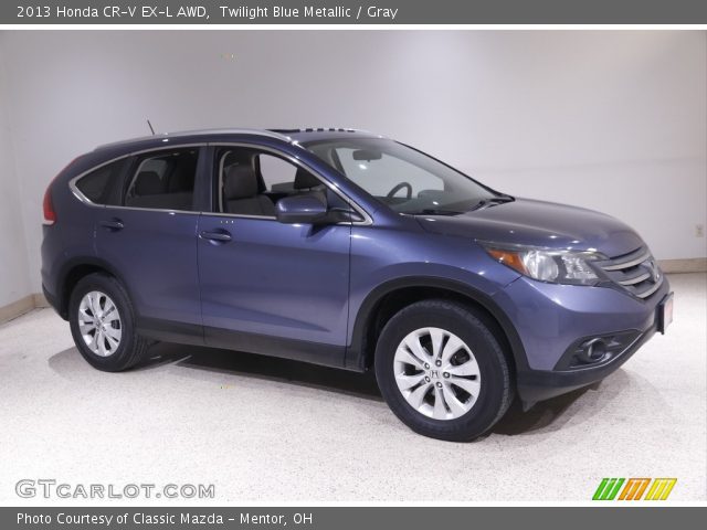 2013 Honda CR-V EX-L AWD in Twilight Blue Metallic