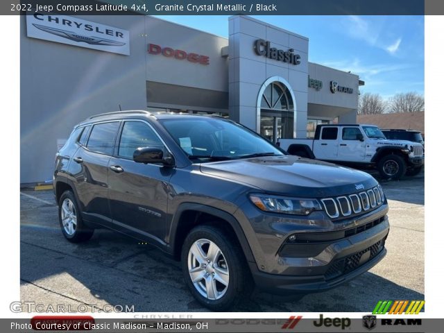 2022 Jeep Compass Latitude 4x4 in Granite Crystal Metallic