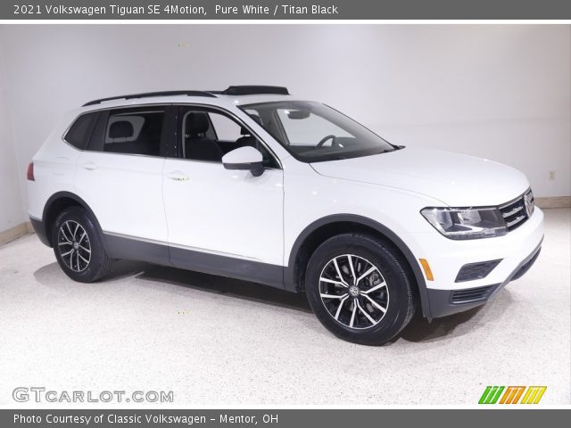 2021 Volkswagen Tiguan SE 4Motion in Pure White