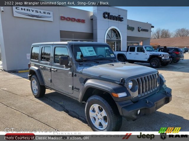 2022 Jeep Wrangler Unlimited Sport 4x4 in Sting-Gray