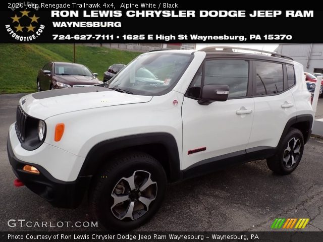 2020 Jeep Renegade Trailhawk 4x4 in Alpine White