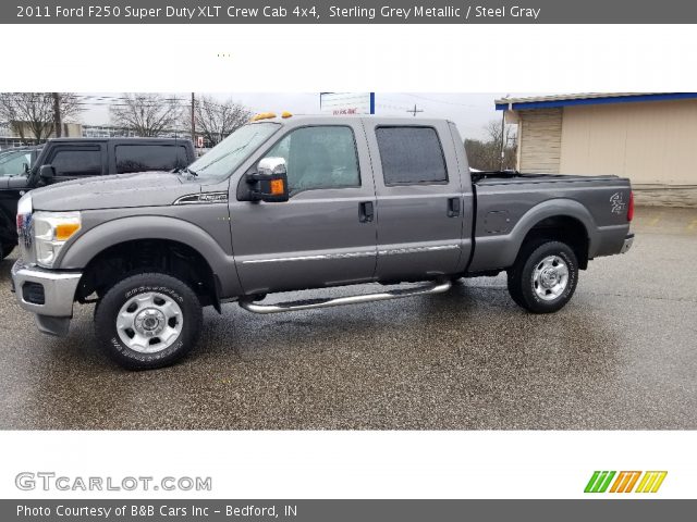 2011 Ford F250 Super Duty XLT Crew Cab 4x4 in Sterling Grey Metallic