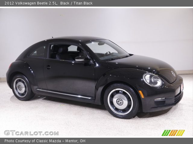 2012 Volkswagen Beetle 2.5L in Black