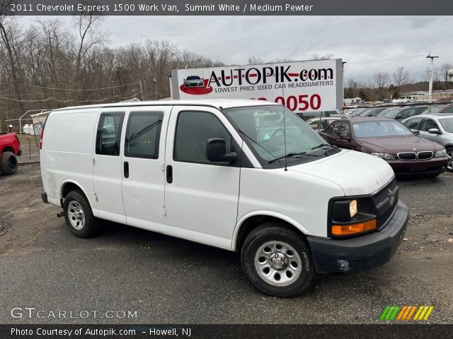2011 Chevrolet Express 1500 Work Van in Summit White