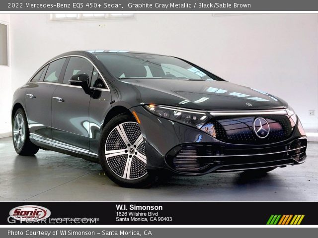 2022 Mercedes-Benz EQS 450+ Sedan in Graphite Gray Metallic