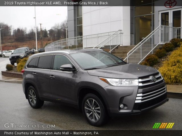 2019 Toyota Highlander XLE AWD in Predawn Gray Mica