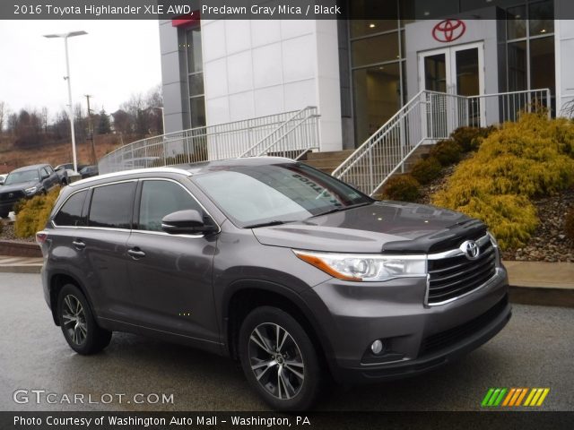 2016 Toyota Highlander XLE AWD in Predawn Gray Mica