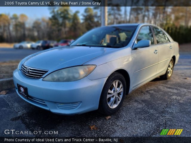 2006 Toyota Camry LE V6 in Sky Blue Pearl