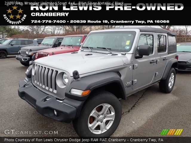 2020 Jeep Wrangler Unlimited Sport 4x4 in Billet Silver Metallic