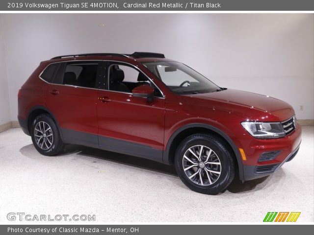 2019 Volkswagen Tiguan SE 4MOTION in Cardinal Red Metallic