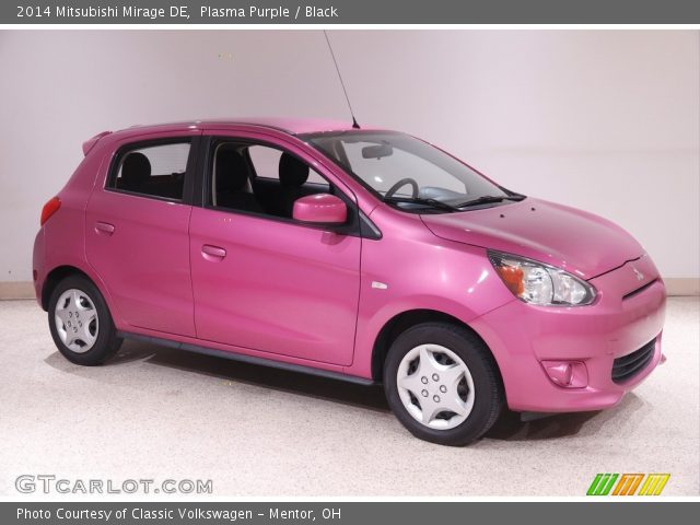 2014 Mitsubishi Mirage DE in Plasma Purple