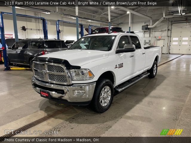 2018 Ram 3500 Laramie Crew Cab 4x4 in Bright White