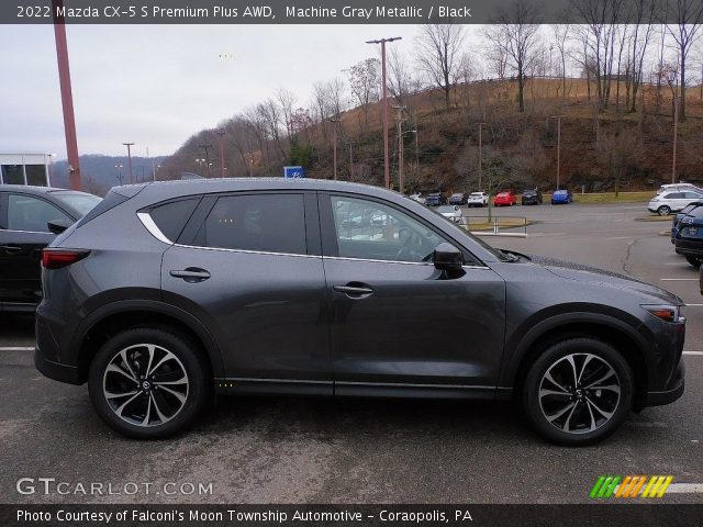 2022 Mazda CX-5 S Premium Plus AWD in Machine Gray Metallic