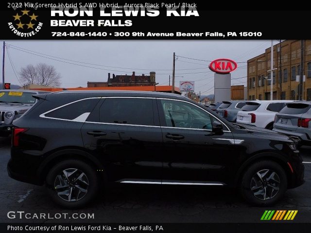 2022 Kia Sorento Hybrid S AWD Hybrid in Aurora Black Pearl