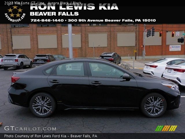 2022 Kia Forte GT-Line in Aurora Black