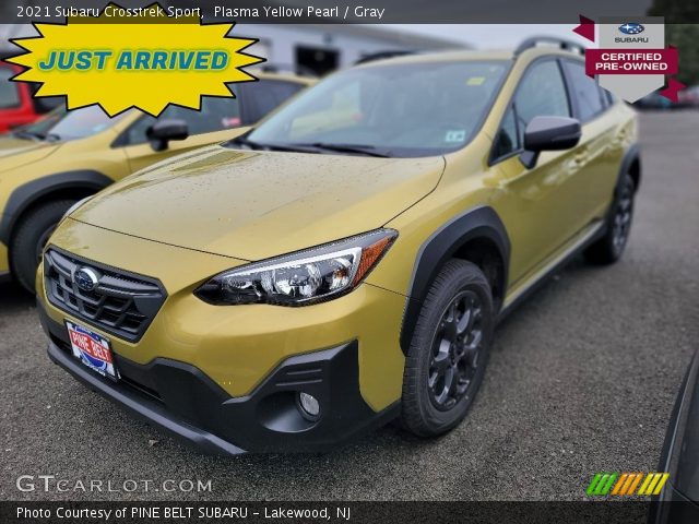 2021 Subaru Crosstrek Sport in Plasma Yellow Pearl
