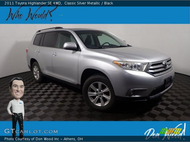 2011 Toyota Highlander SE 4WD in Classic Silver Metallic