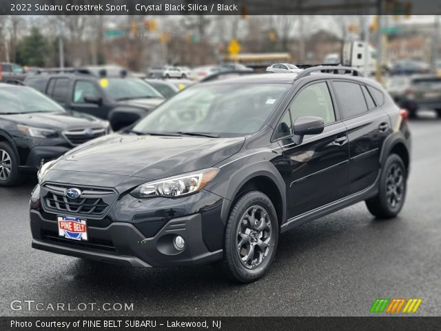 2022 Subaru Crosstrek Sport in Crystal Black Silica