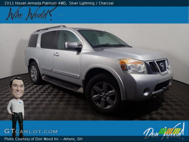 2011 Nissan Armada Platinum 4WD in Silver Lightning