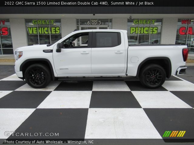 2022 GMC Sierra 1500 Limited Elevation Double Cab 4WD in Summit White