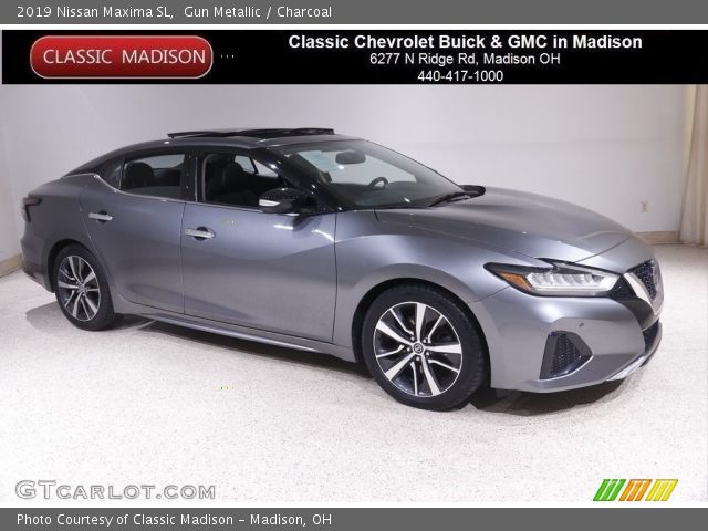 2019 Nissan Maxima SL in Gun Metallic