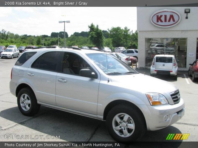 2008 Kia Sorento LX 4x4 in Bright Silver