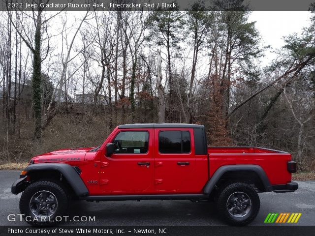 2022 Jeep Gladiator Rubicon 4x4 in Firecracker Red