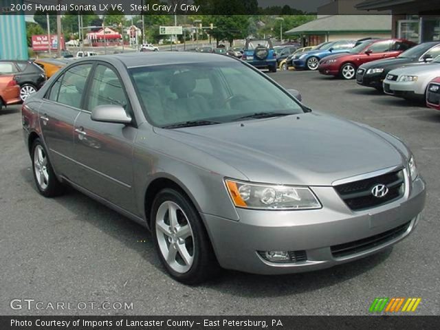 2006 Hyundai Sonata LX V6 in Steel Gray