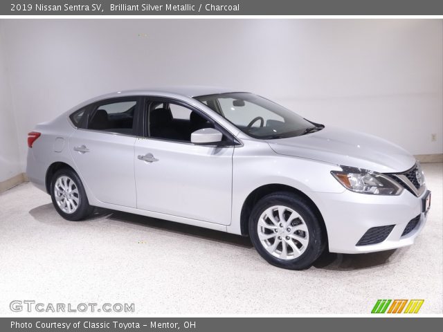 2019 Nissan Sentra SV in Brilliant Silver Metallic