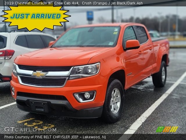 2019 Chevrolet Colorado WT Crew Cab 4x4 in Crush (Orange)