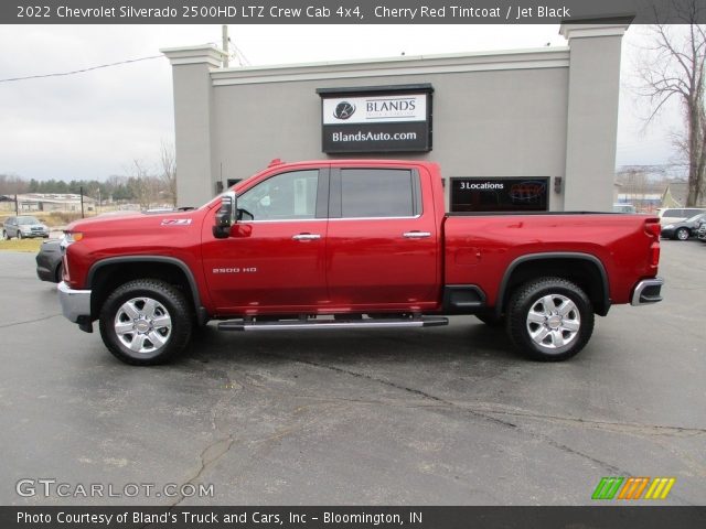 2022 Chevrolet Silverado 2500HD LTZ Crew Cab 4x4 in Cherry Red Tintcoat