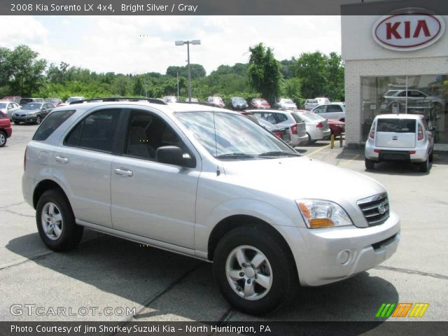 2008 Kia Sorento LX 4x4 in Bright Silver
