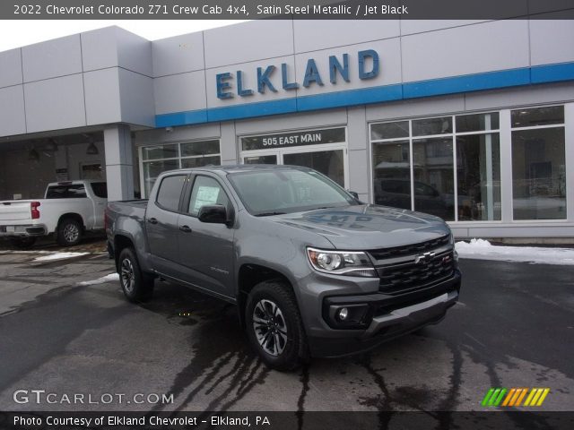 2022 Chevrolet Colorado Z71 Crew Cab 4x4 in Satin Steel Metallic