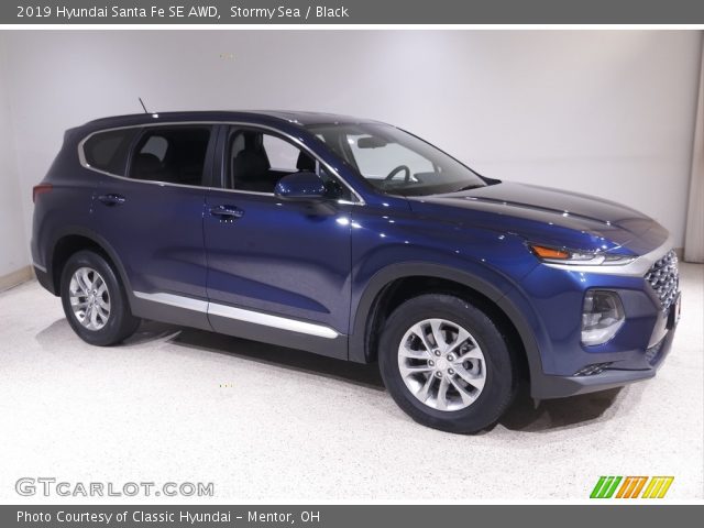 2019 Hyundai Santa Fe SE AWD in Stormy Sea