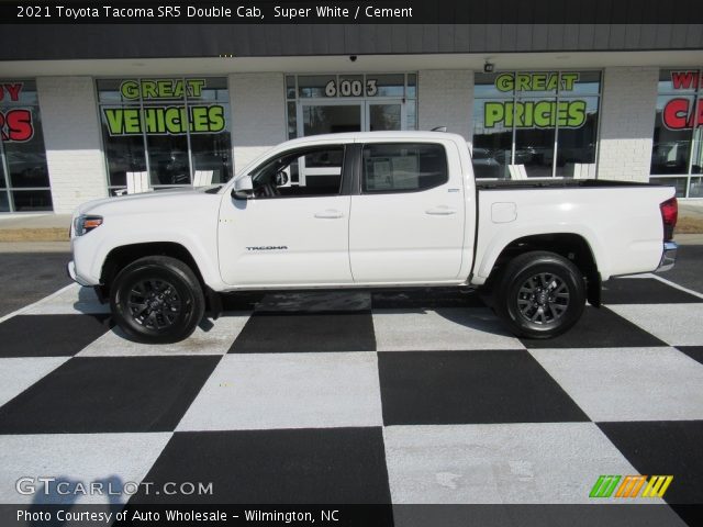 2021 Toyota Tacoma SR5 Double Cab in Super White