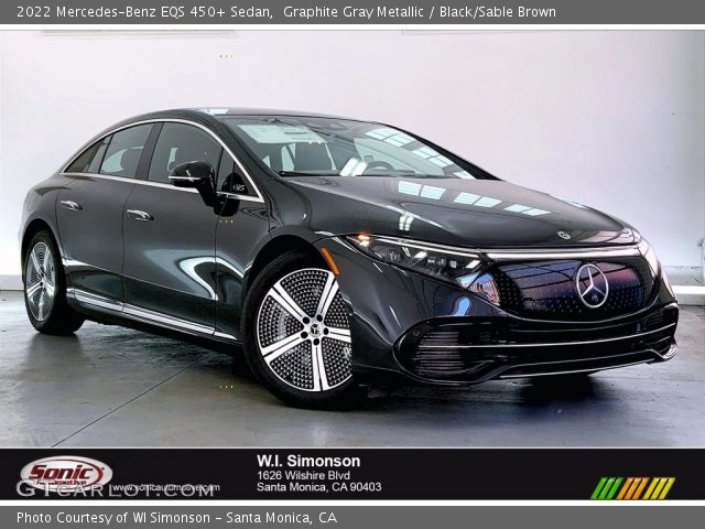 2022 Mercedes-Benz EQS 450+ Sedan in Graphite Gray Metallic