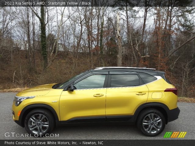 2021 Kia Seltos S AWD in Starbright Yellow