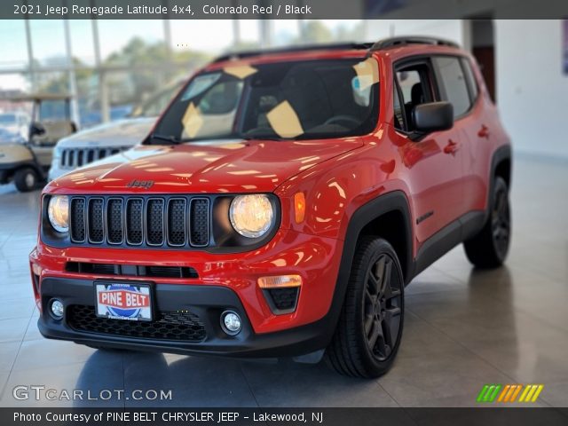 2021 Jeep Renegade Latitude 4x4 in Colorado Red