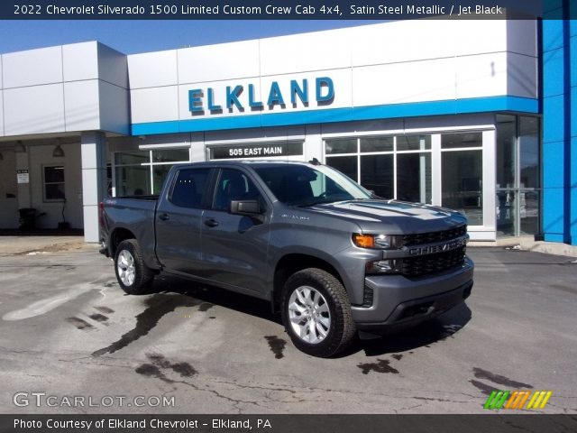 2022 Chevrolet Silverado 1500 Limited Custom Crew Cab 4x4 in Satin Steel Metallic