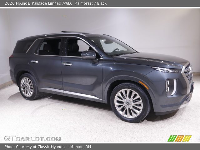 2020 Hyundai Palisade Limited AWD in Rainforest