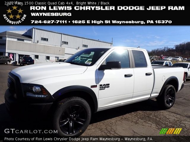 2022 Ram 1500 Classic Quad Cab 4x4 in Bright White