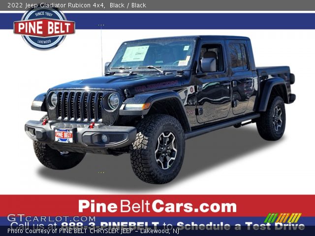 2022 Jeep Gladiator Rubicon 4x4 in Black