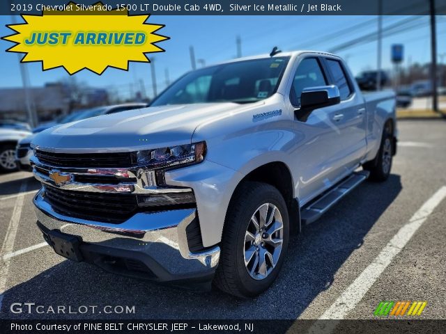 2019 Chevrolet Silverado 1500 LT Double Cab 4WD in Silver Ice Metallic