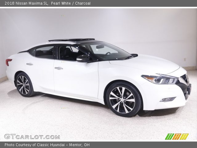 2018 Nissan Maxima SL in Pearl White