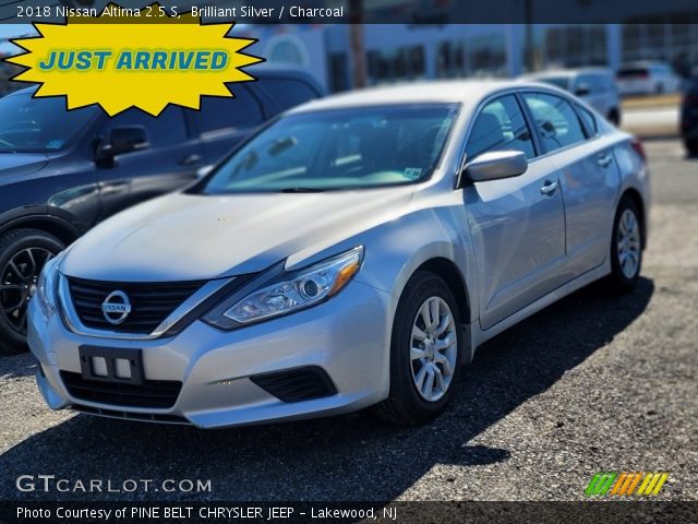 2018 Nissan Altima 2.5 S in Brilliant Silver